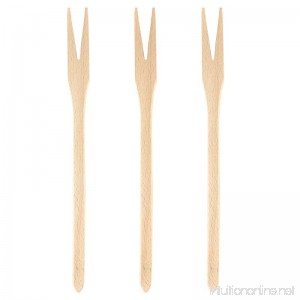 Wooden Fork for Cooking - Set of 3 pcs Perfect Size Great for Cooking!- Stir Mix Cooking Kitchen Tool - B077SCH4YP